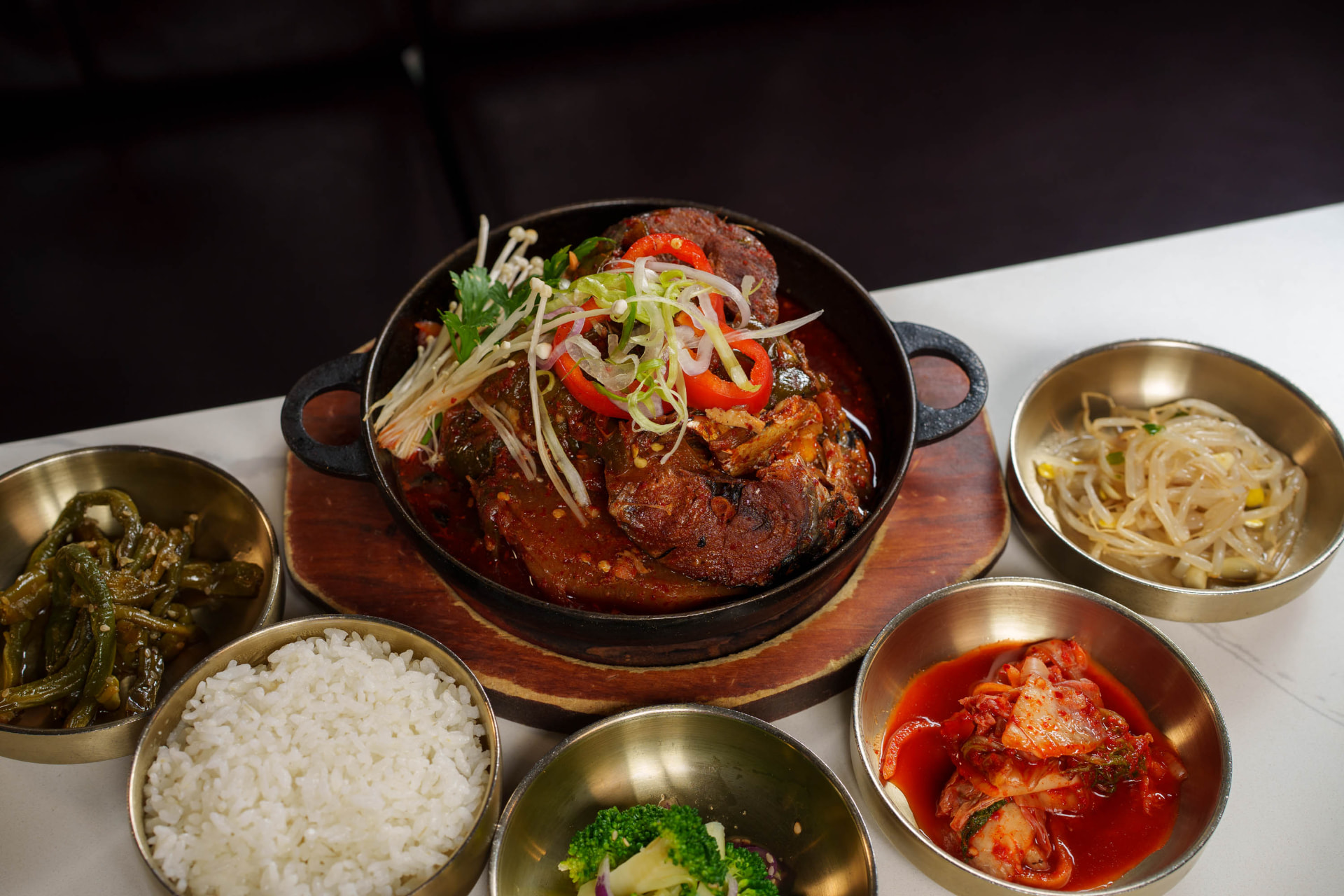 Korean Braised Mackerel at Koho Korean BBQ