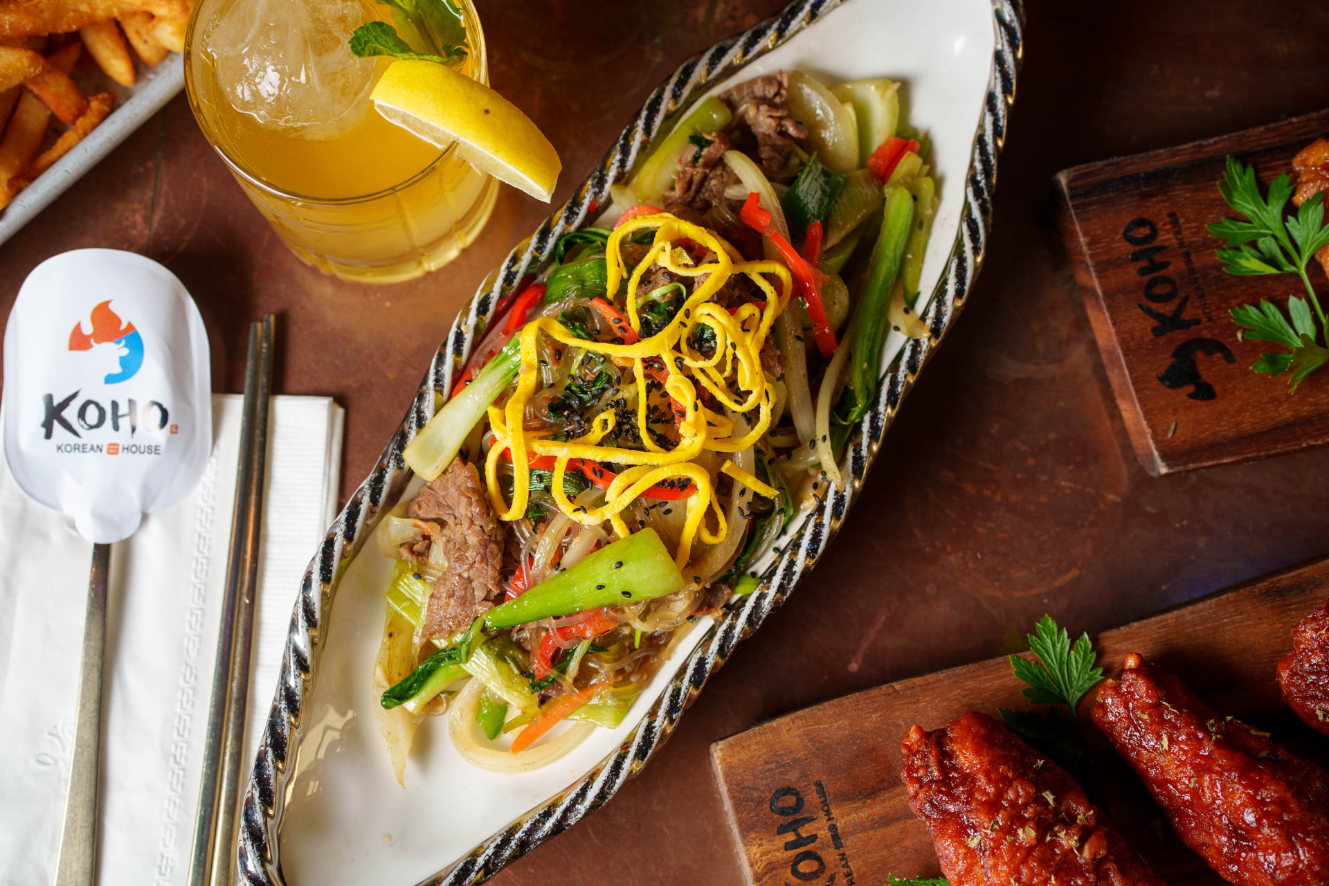 Bulgogi Japchae at Koho Korean BBQ
