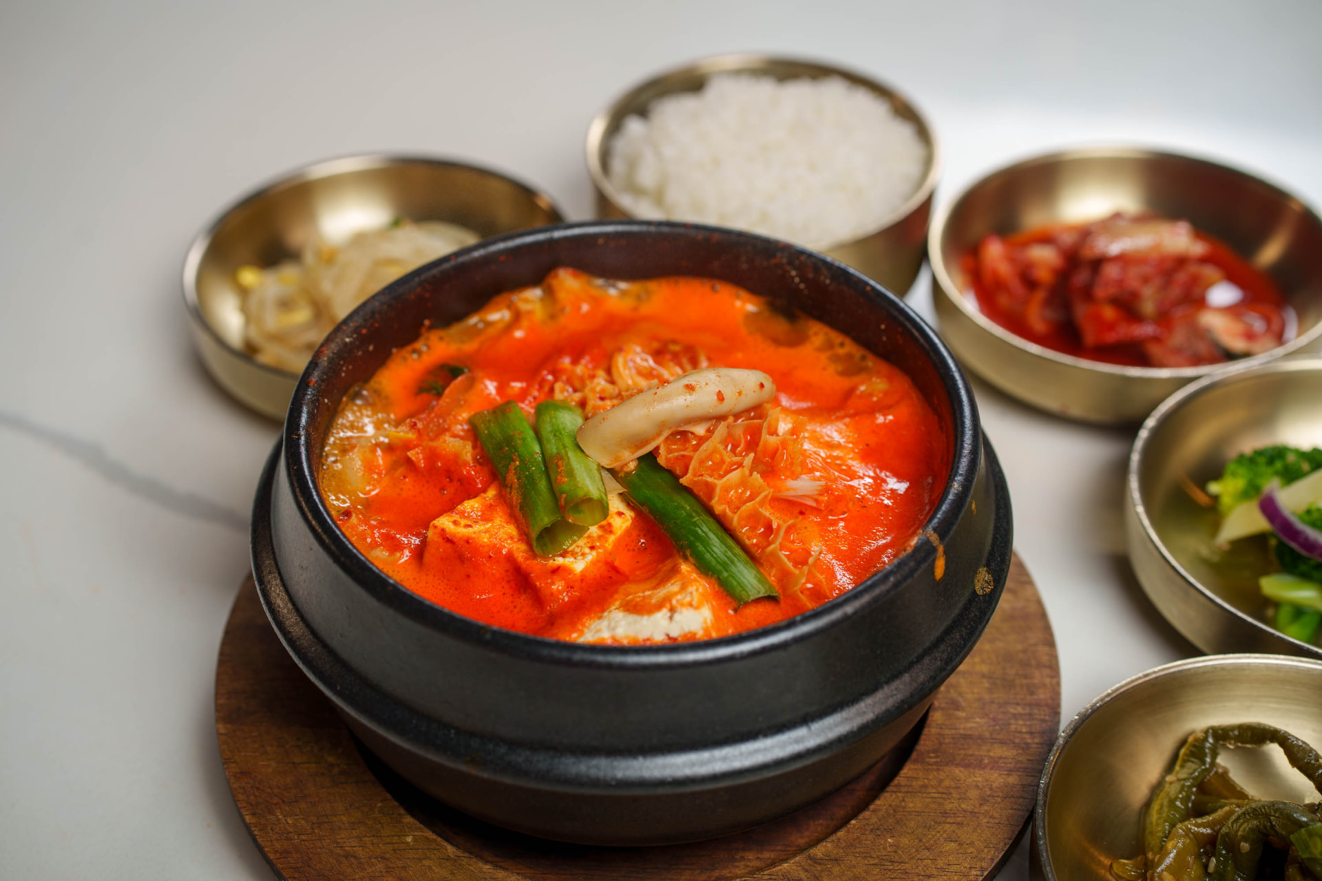 GopChang Jigae (Beef Tripe Soup) at Koho Korean BBQ